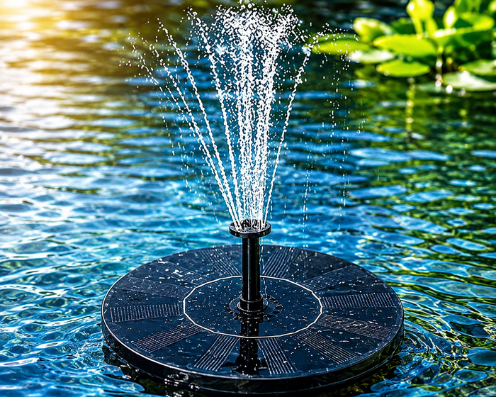Solarna fontana za dvorište – kako da pretvoriš baštu u malu oazu bez struje