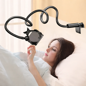 Univerzalni 360° Rotirajući Fleksibilni Držač za Telefon i Tablet – Spiralna Baza sa Stegom do 8cm