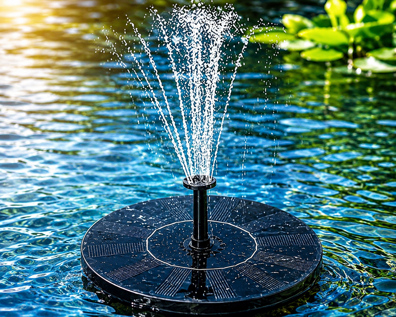 Solarna fontana za dvorište – kako da pretvoriš baštu u malu oazu bez struje
