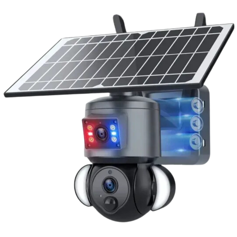 Dvostruka Rotirajuća Solarna 4G Kamera – UBox