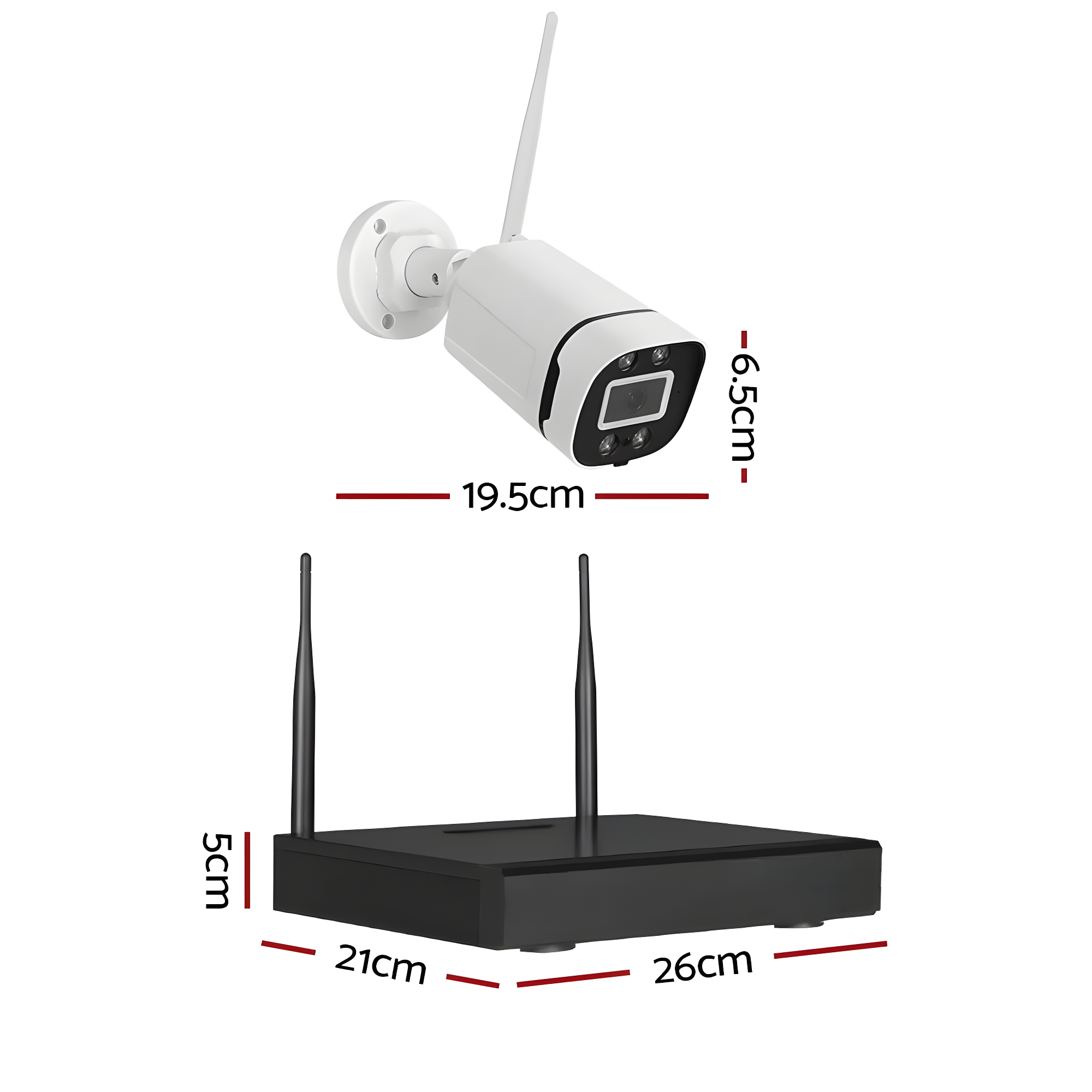 Set za Video Nadzor – 8 Wifi Kamera