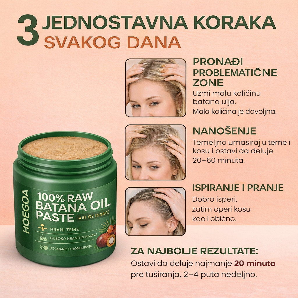 Batana Ulje za Rast Kose