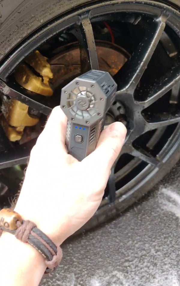 AeroStorm duvač suši alu felnu i kočioni sistem automobila