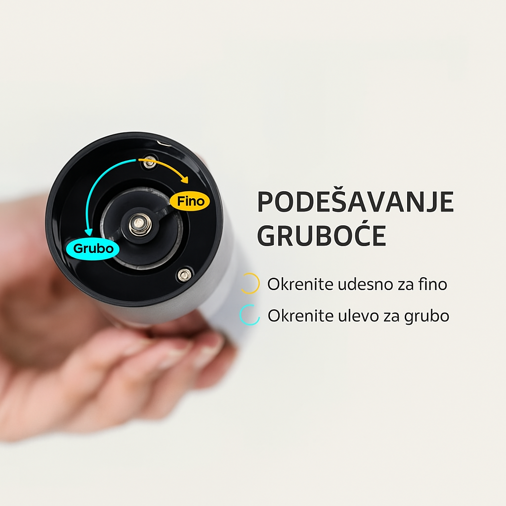 Veluto Električni Mlin