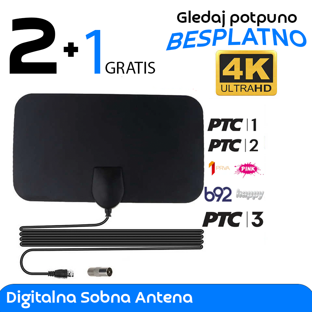 Digitalna Antena + Pojačivač signala gratis