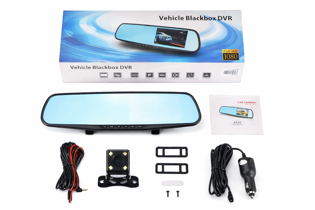 Retrovizor kamera L9000 Full HD 1080P – Vehicle Blackbox DVR