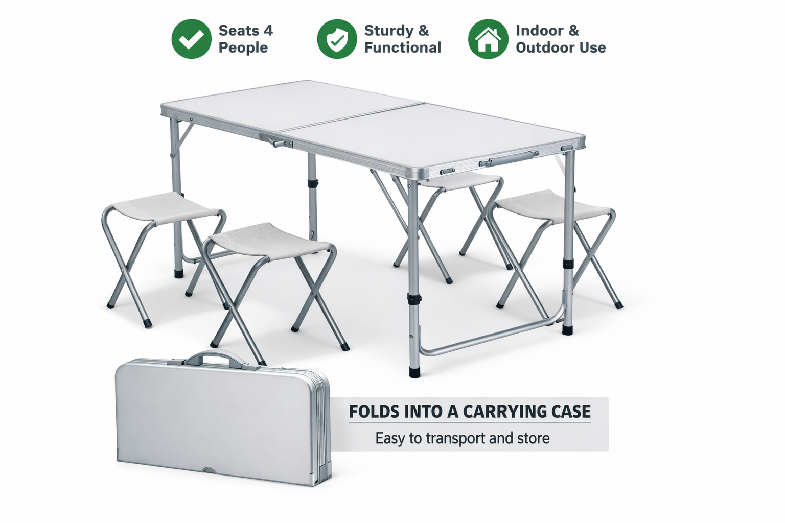 Komplet sto i stolica za piknik