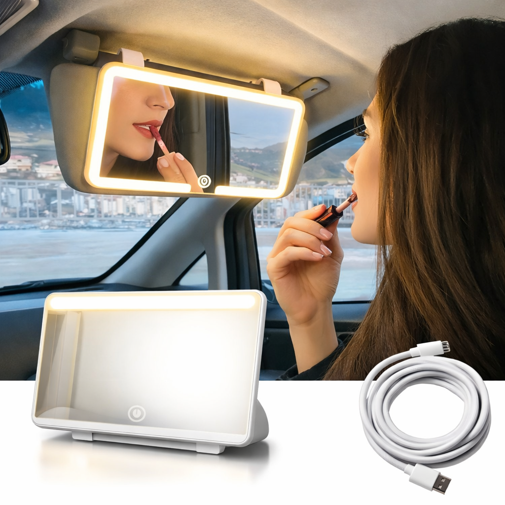 Auto LED Beauty Ogledalo