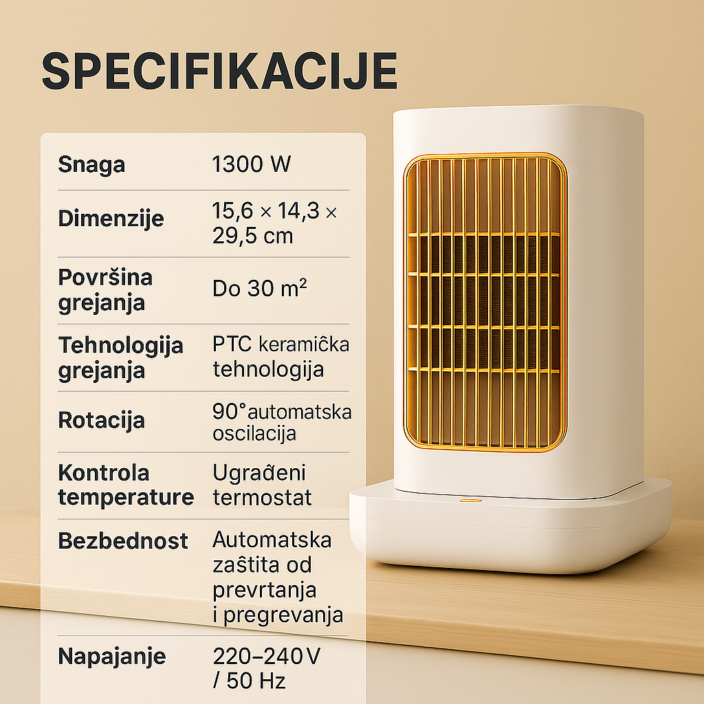 Luma Grejalica 1300W