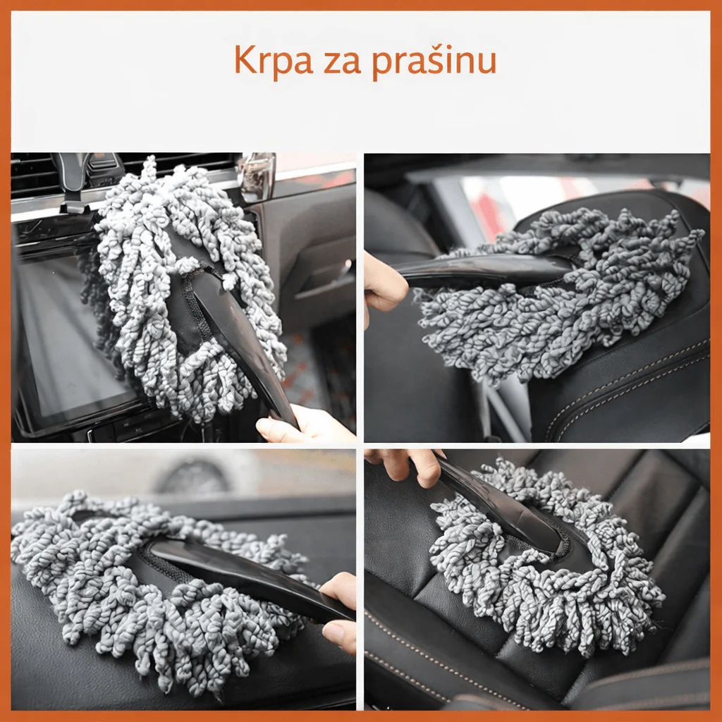 Komplet za čišćenje automobila - Set od 11 delova za pranje auta