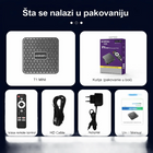 T1 Mini Smart Android 14 TV Box RK3518 – 4K Quad Core Smart Box