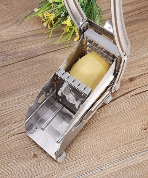 Ručna seckalica za pomfrit – secko za krompir sa dve oštrice za savršen pomfrit