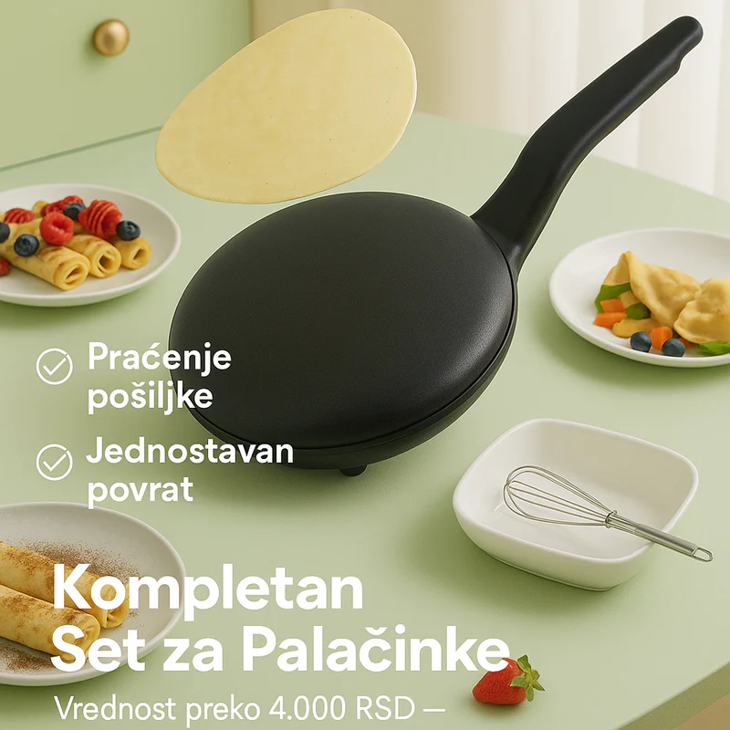 Crep King - Električni aparat za palačinke